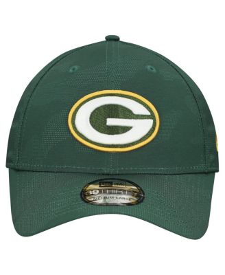 Men's Green Green Bay Packers Tonal Camo 39THIRTY Stretch Fit Hat