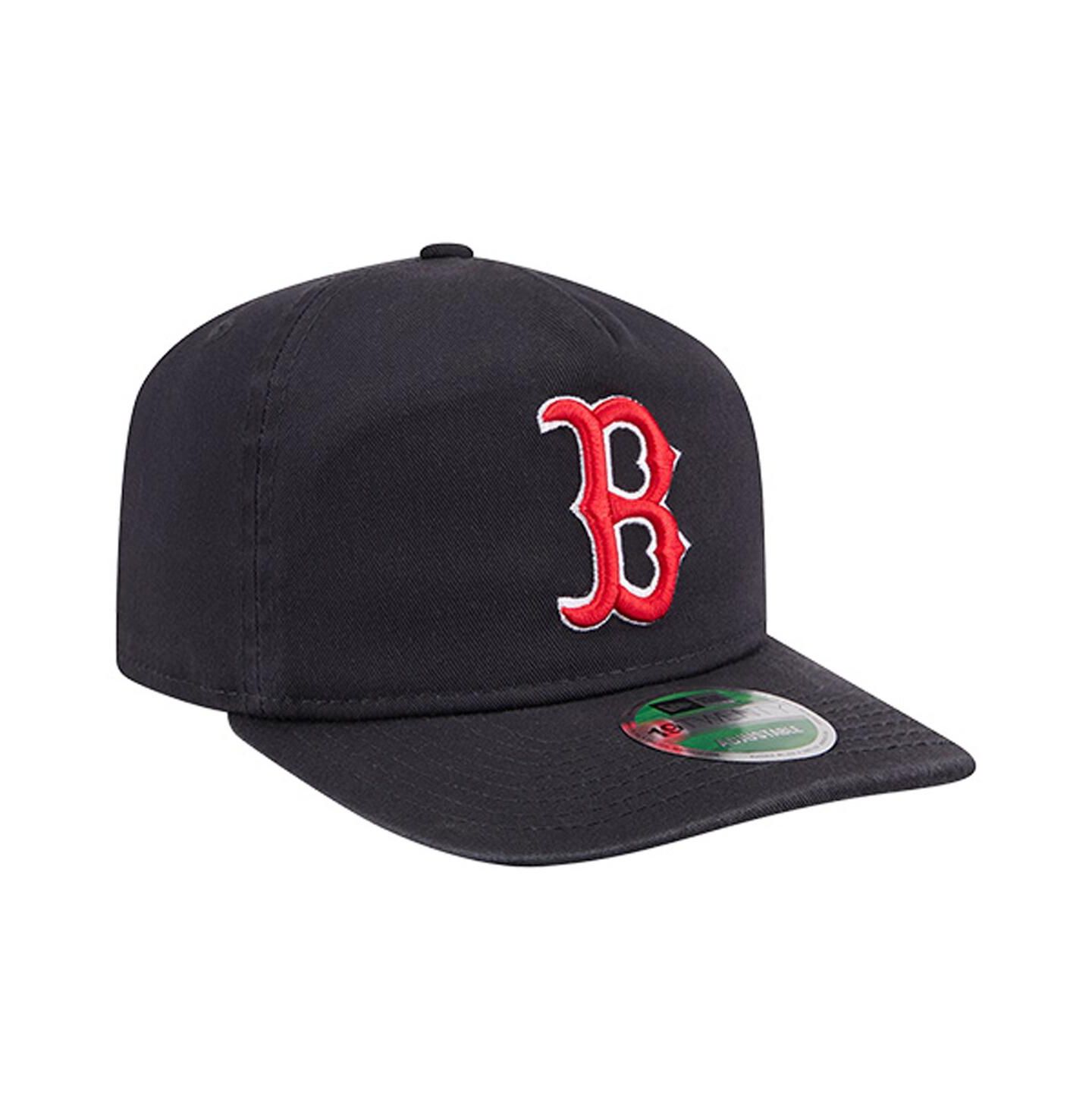 Мужская кепка New Era Navy Boston Red Sox Team 19TWENTY Adjustable Hat — фото 3