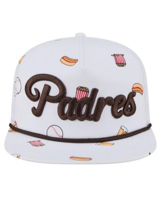 Men's White San Diego Padres Team Cheer Rope 19TWENTY Adjustable Hat