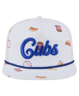 Men's White Chicago Cubs Team Cheer Rope 19TWENTY Adjustable Hat