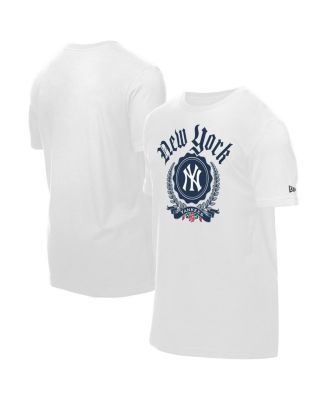 New Era - Men's White New York Yankees Fleur Domestic T-Shirt