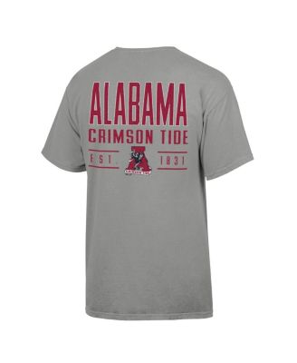 Men's Gray Alabama Crimson Tide Big Name T-Shirt