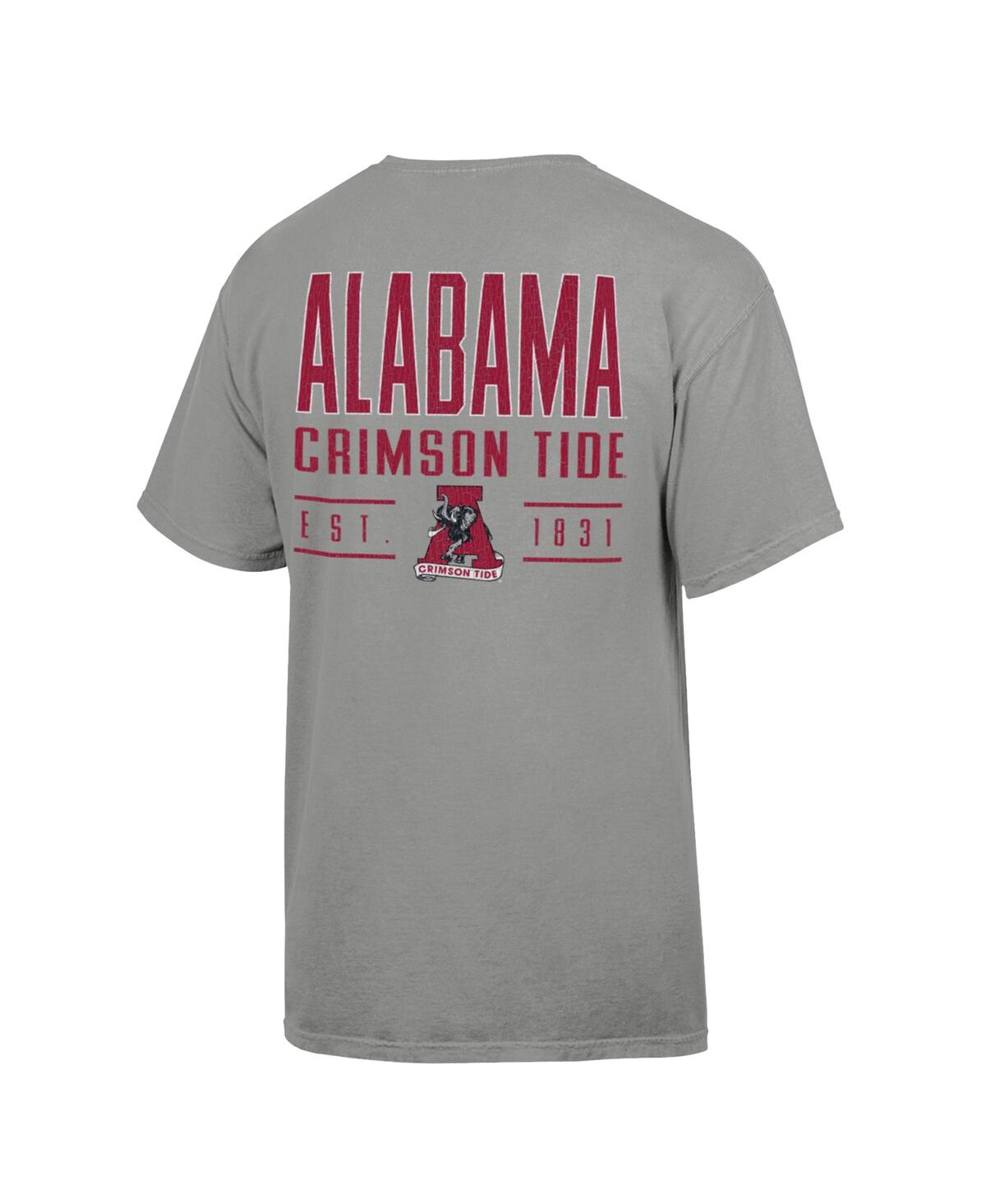 Comfortwash Men's Gray Alabama Crimson Tide Big Name T-Shirt