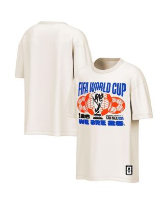 Outerstuff - Men's Natural 2026 FIFA World Cup Oversized Fashion T-Shirt