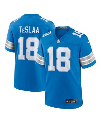Nike - Big Boys and Girls Isaac TeSlaa Blue Detroit Lions Game Player Jersey