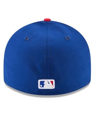Men's Royal Chicago Cubs 2025 MLB Postseason Side Patch Low Profile 59FIFTY Fitted Hat