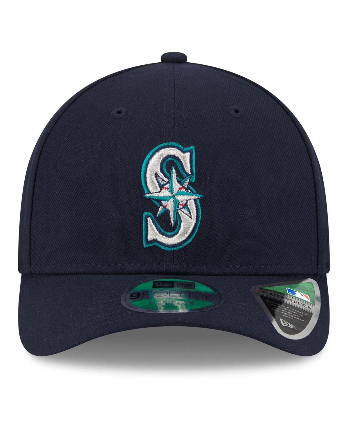 New Era Men's Navy Seattle Mariners 2025 Mlb Postseason 9FORTY M-Crown Adjustable Hat