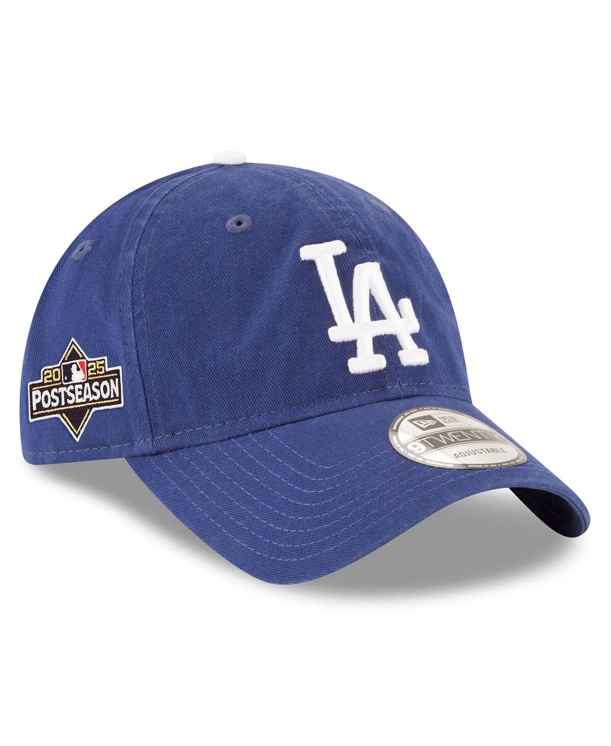 New Era Men's Royal Los Angeles Dodgers 2025 Mlb Postseason Side Patch 9TWENTY Adjustable Hat