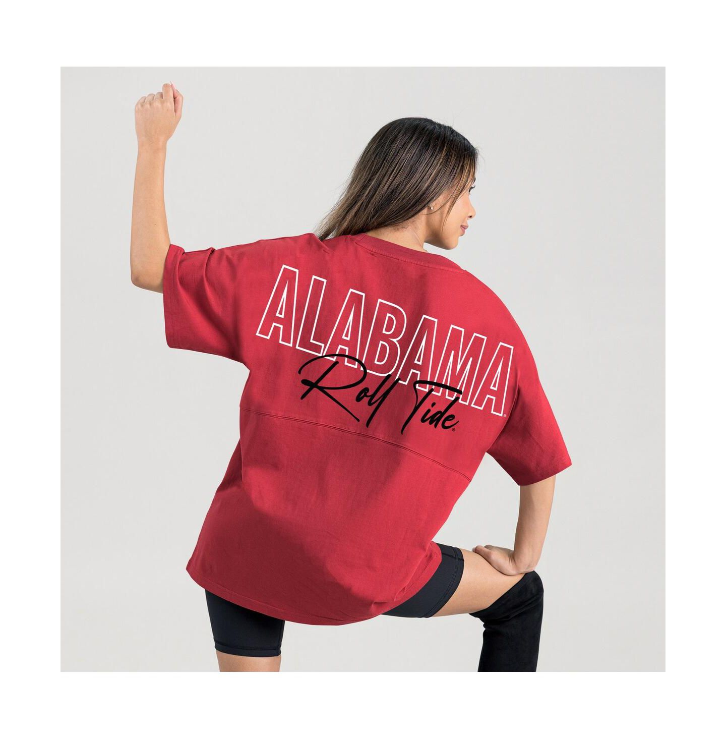 Женская футболка Gameday Couture Crimson Alabama Crimson Tide Oversized Back at Ya — фото 2