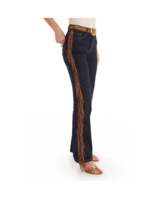 Women's Ryder Fringe Jean - Indigo