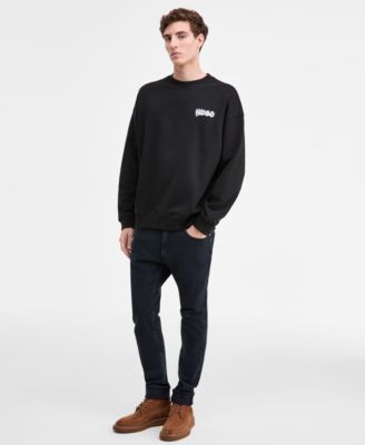 Hugo Boss - Men's Nyrocrew Cotton Logo Crewneck Sweatshirt
