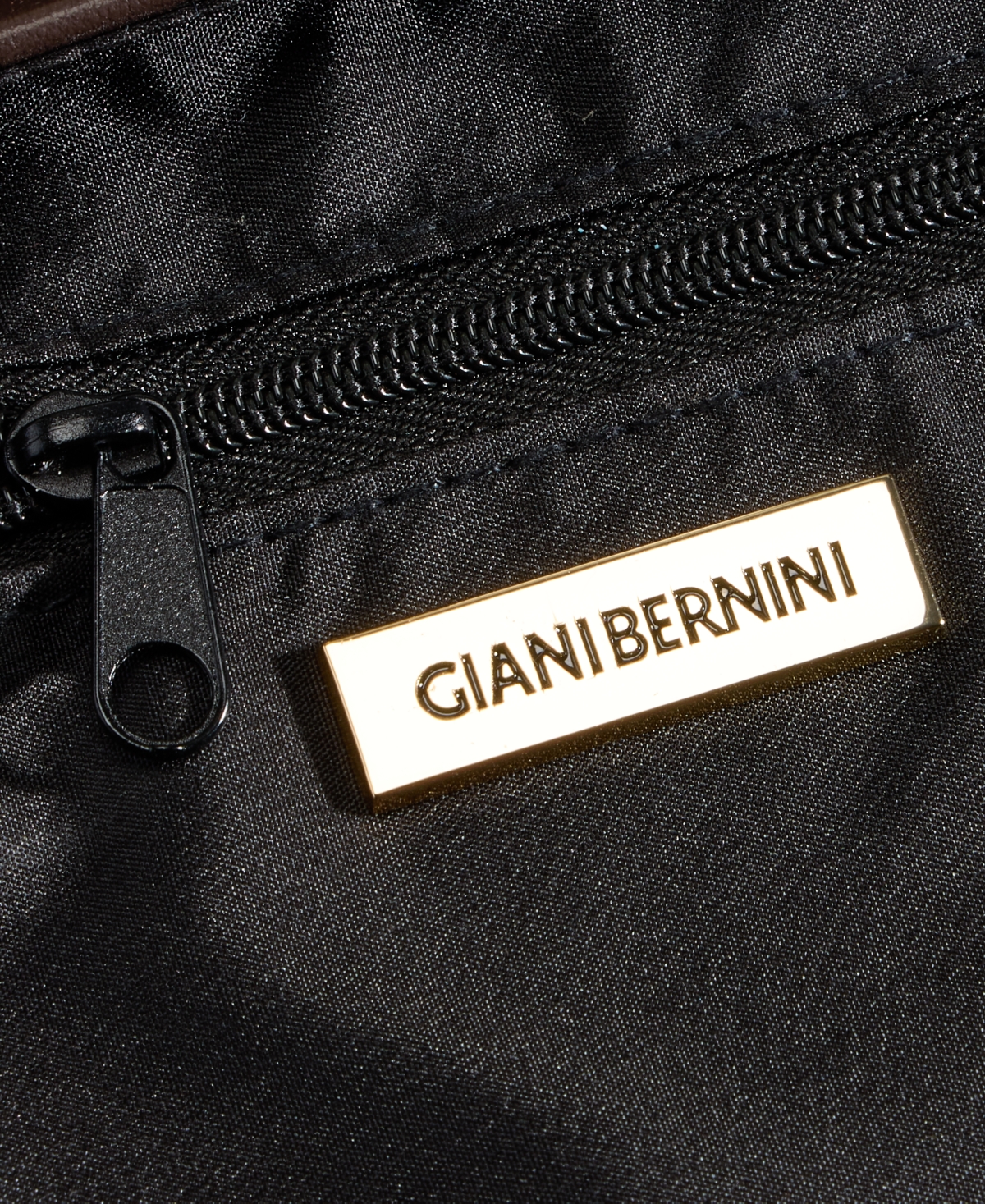 Giani Bernini E/w Quilted Crossbody Bag, Macy's Exclusive In Brown