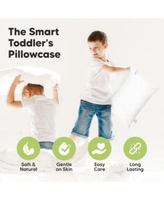 Toddler Pillowcase for 14X20 Pillow, Organic Pillow Case, Travel Pillow Case Cover