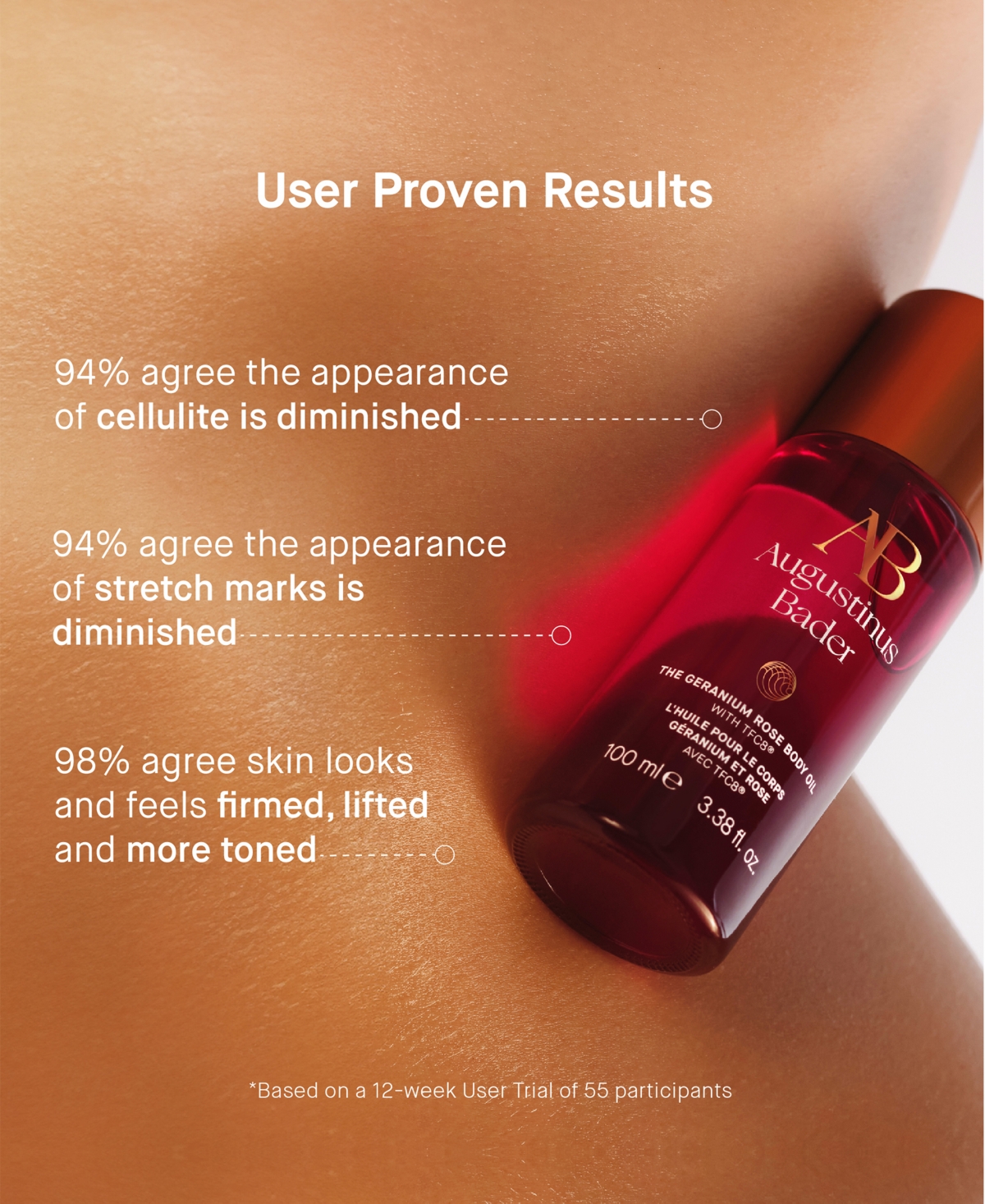 Augustinus Bader The Geranium Rose Body Oil, 3.38 oz.