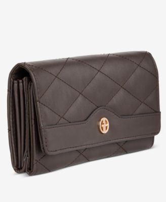 Quilted Receipt Manager Wallet, Macy's Exclusive