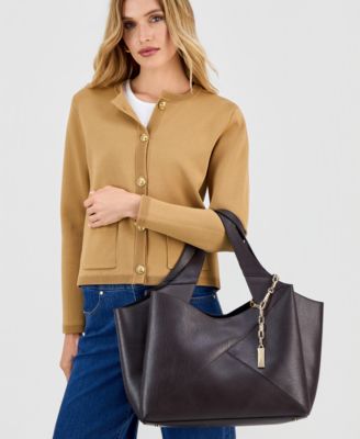Liliah Large Seamed Bag, Exclusively at Macy's