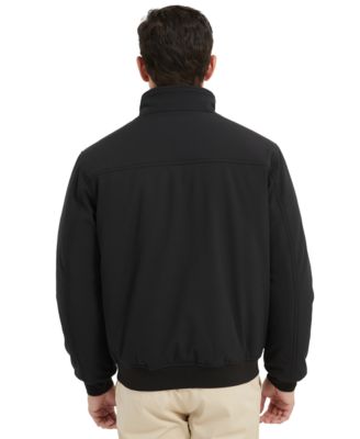 Men's Stand Collor Softshell Utility Bomber Jacket