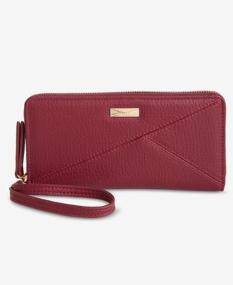 Hazell Pieced Zip Around Wallet, Exclusively at Macy's 