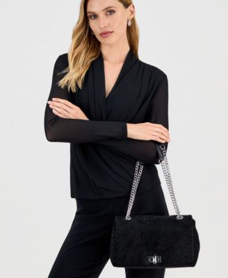 Soft Ajae Flap Hotfix Shoulder Bag, Exclusively at Macy's