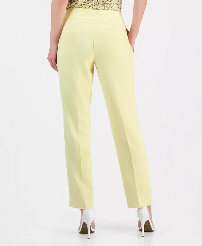Women's Julia Stretch Crepe Mid-Rise Pants, Regular & Petite - thumbnail 3