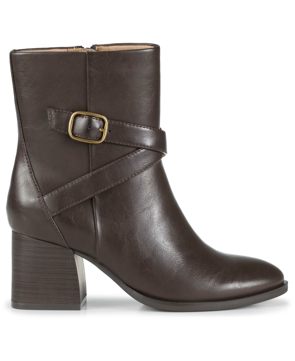 Baretraps Women's Dorma Block Heel Midi Boot In Brown