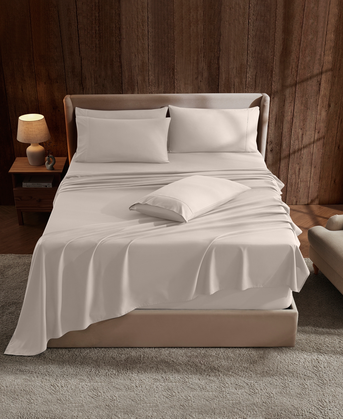 Nestl Extra Deep Pocket 6-pc. Sheet Set, Full In Sand