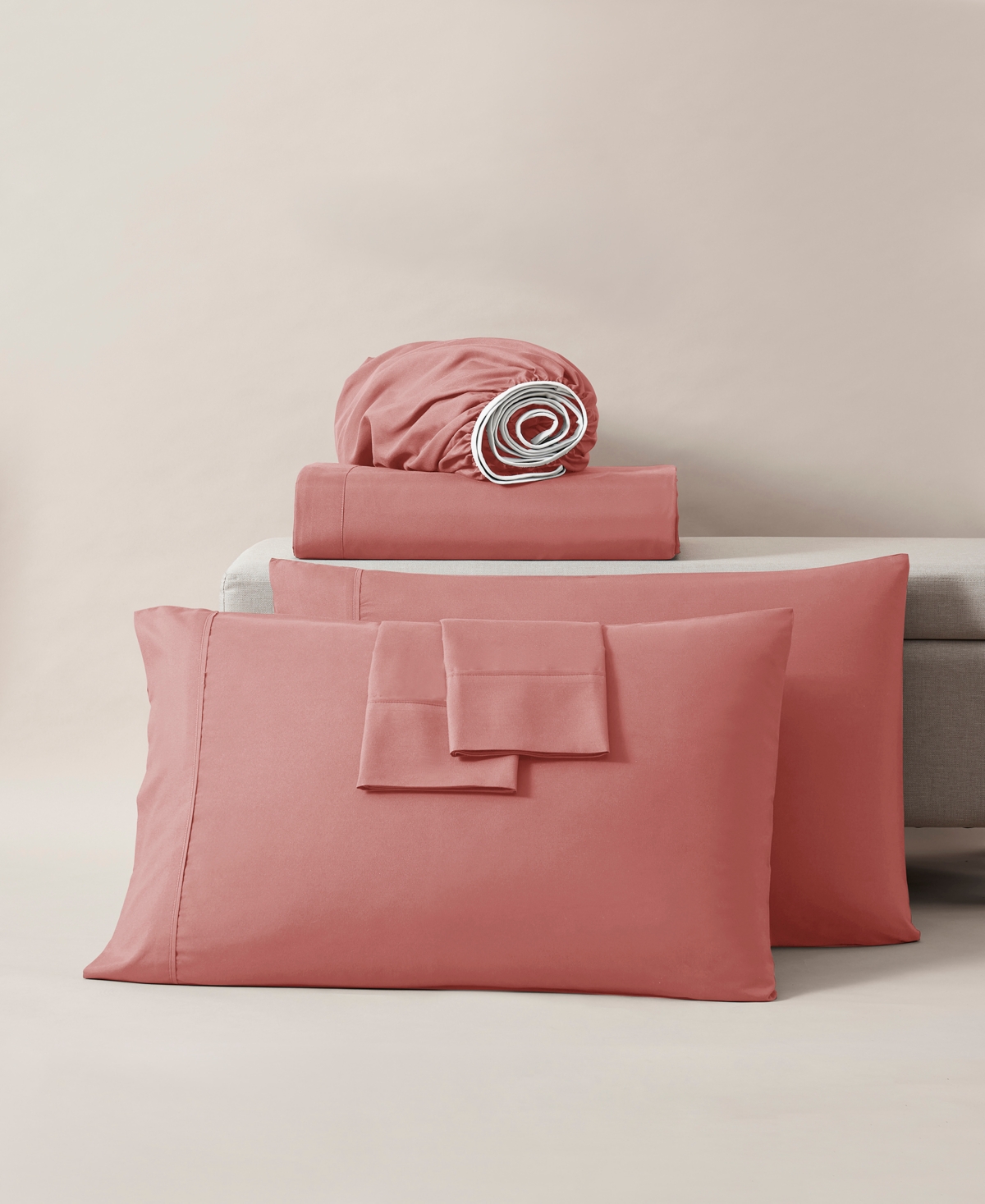 Nestl Extra Deep Pocket 6-pc. Sheet Set, Queen In Pink