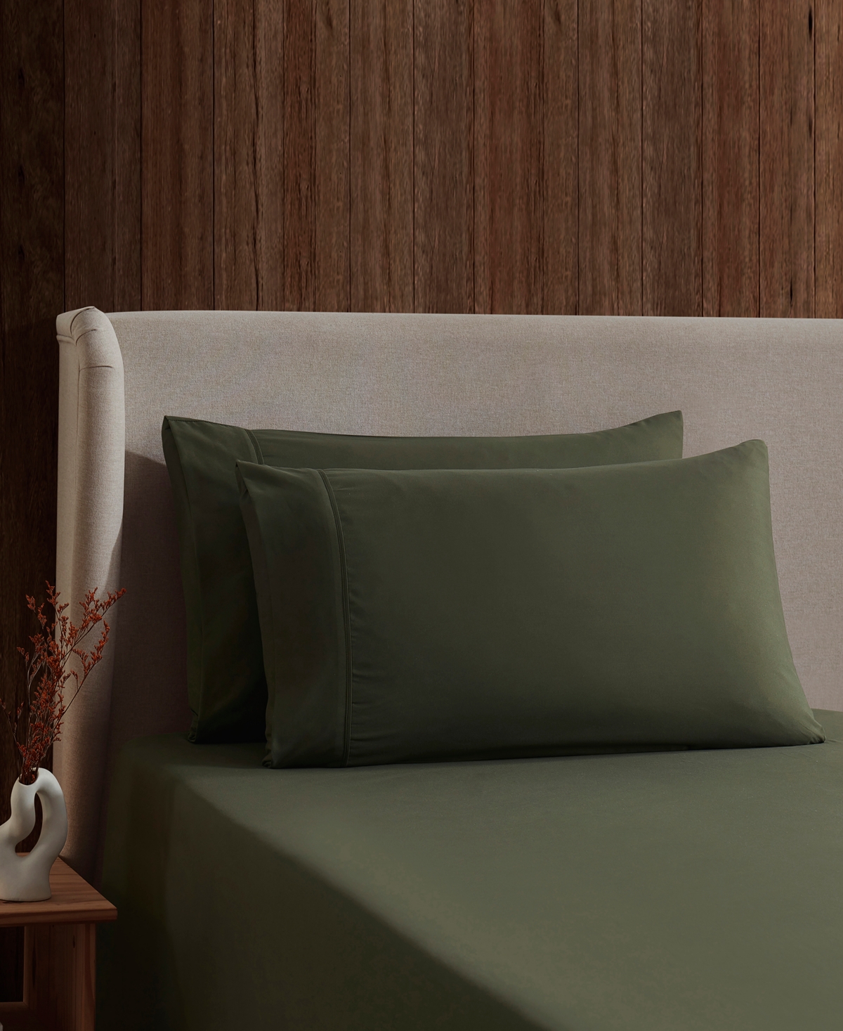 Nestl Extra Deep Pocket 4-pc. Sheet Set, Twin In Green