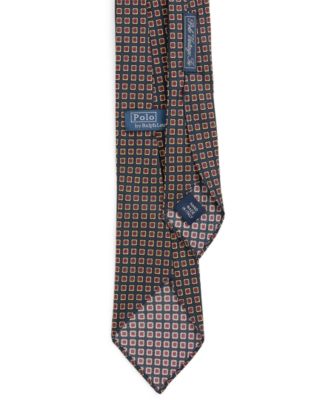 Men's Vintage-Inspired Neat Silk Tie
