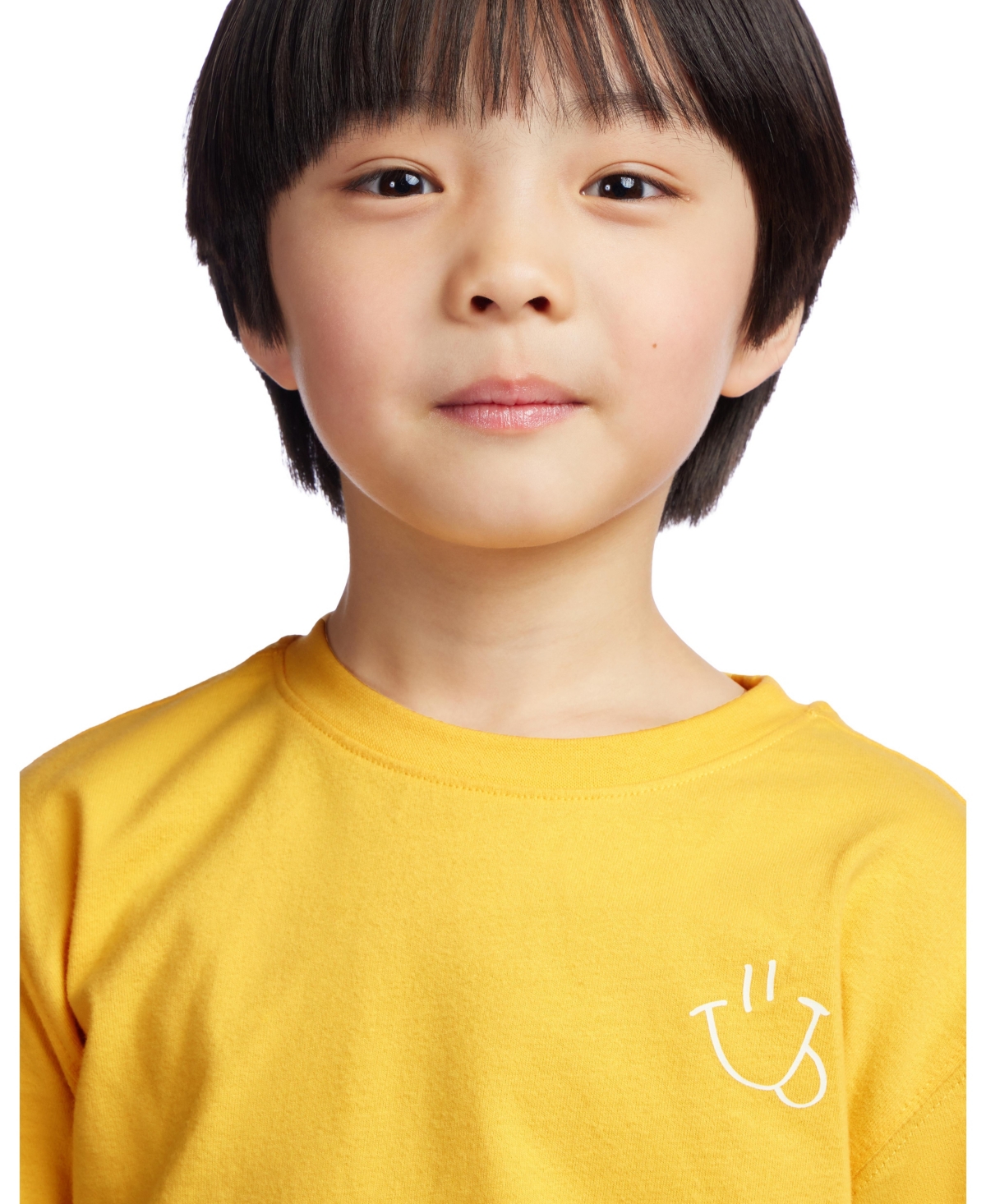 Color Lab Boys 2-10 Printed Long-sleeve T-shirt In Yellow