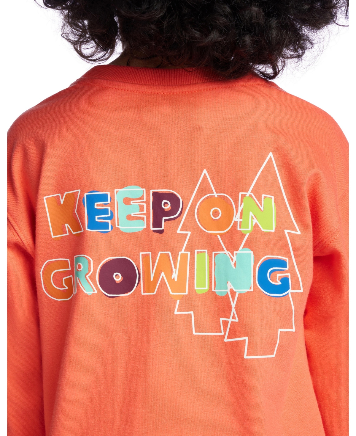 Color Lab Boys 2-10 Printed Long-sleeve T-shirt In Orange