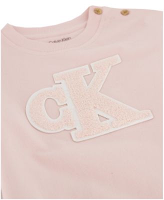 Baby Girls' Crewneck Top and Joggers, 2-Piece Set