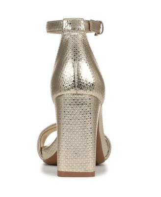 Women's Joy Square Toe Ankle Strap Dress Sandals