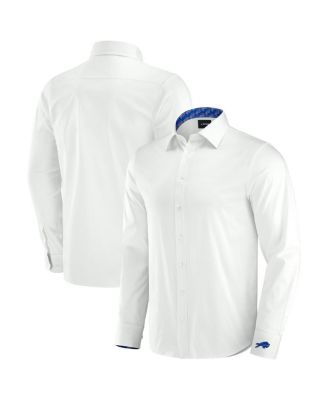 J. Palmer - Men's White Buffalo Bills Man-In-Motion Long Sleeve Button-Up Dress Shirt