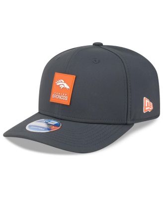 New Era - Men's Charcoal Denver Broncos 2025 Sideline Cold Weather 9SEVENTY Adjustable Hat