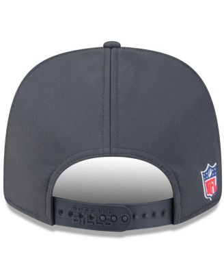Men's Charcoal Buffalo Bills 2025 Sideline Cold Weather 9SEVENTY Adjustable Hat