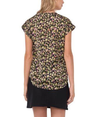 Women's V-Neck Short Sleeve Top