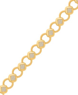 Diamond Bracelet (1 ct. t.w.) in 14k Yellow Gold