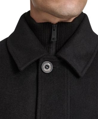 Men's Button Car Coat