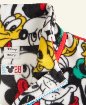 Unisex Mickey Mouse & Friends Full-Zip Fleece Jacket, Macy's Exclusive