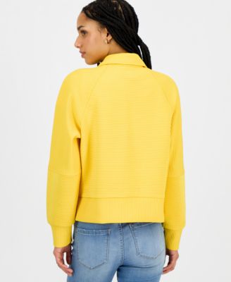 Women's Quarter Zip Ottoman Sweatshirt