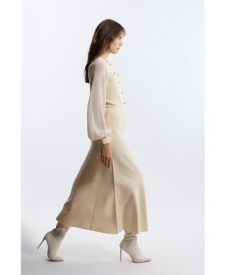 Women's Viscose Maxi Knit Dress