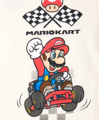 Boys Toddler 2T-4T Super Mario Racing Short-Sleeve T-Shirt, Macy's Exclusive