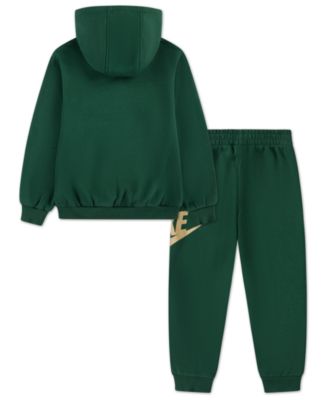 Boys' 4-7 Club Fleece Logo Long-Sleeve Hoodie and Sweatpants, 2-Piece Set