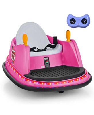 12V Vehicle 360&deg; Spin Race Toy Kids Ride On Bumper Car with Remote Control