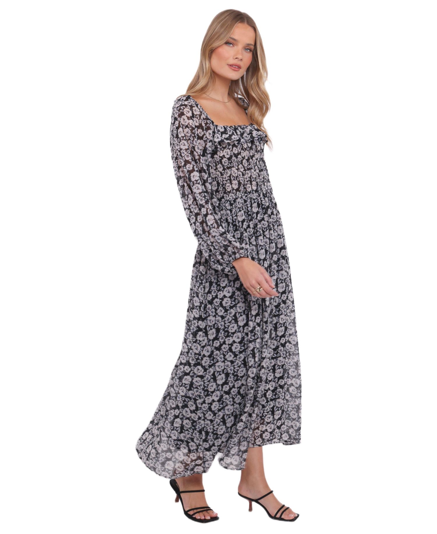 Women's Faith Long Sleeve Maxi Dress