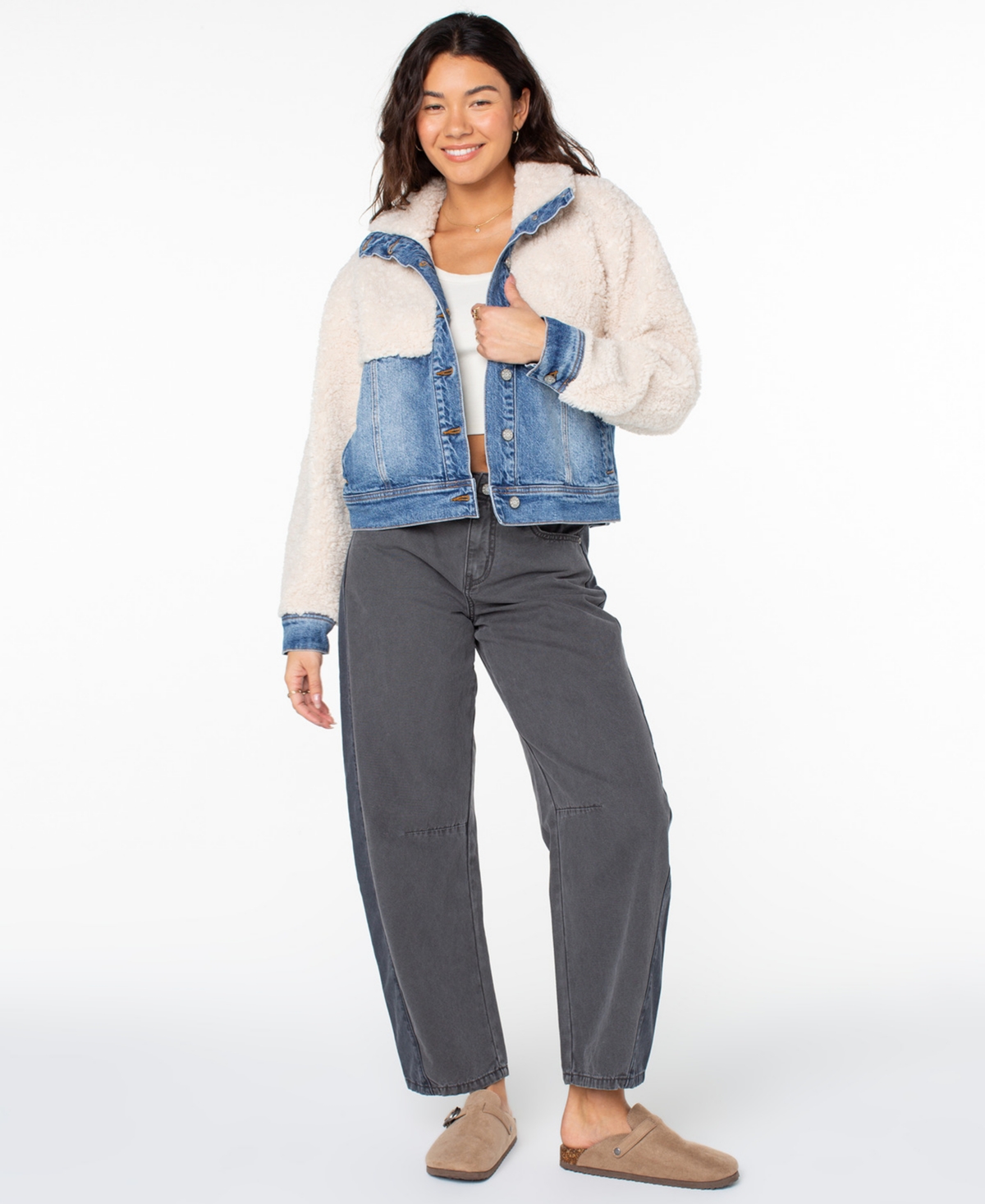 Roxy Women's Button-Front Surf & Turf Jacket
