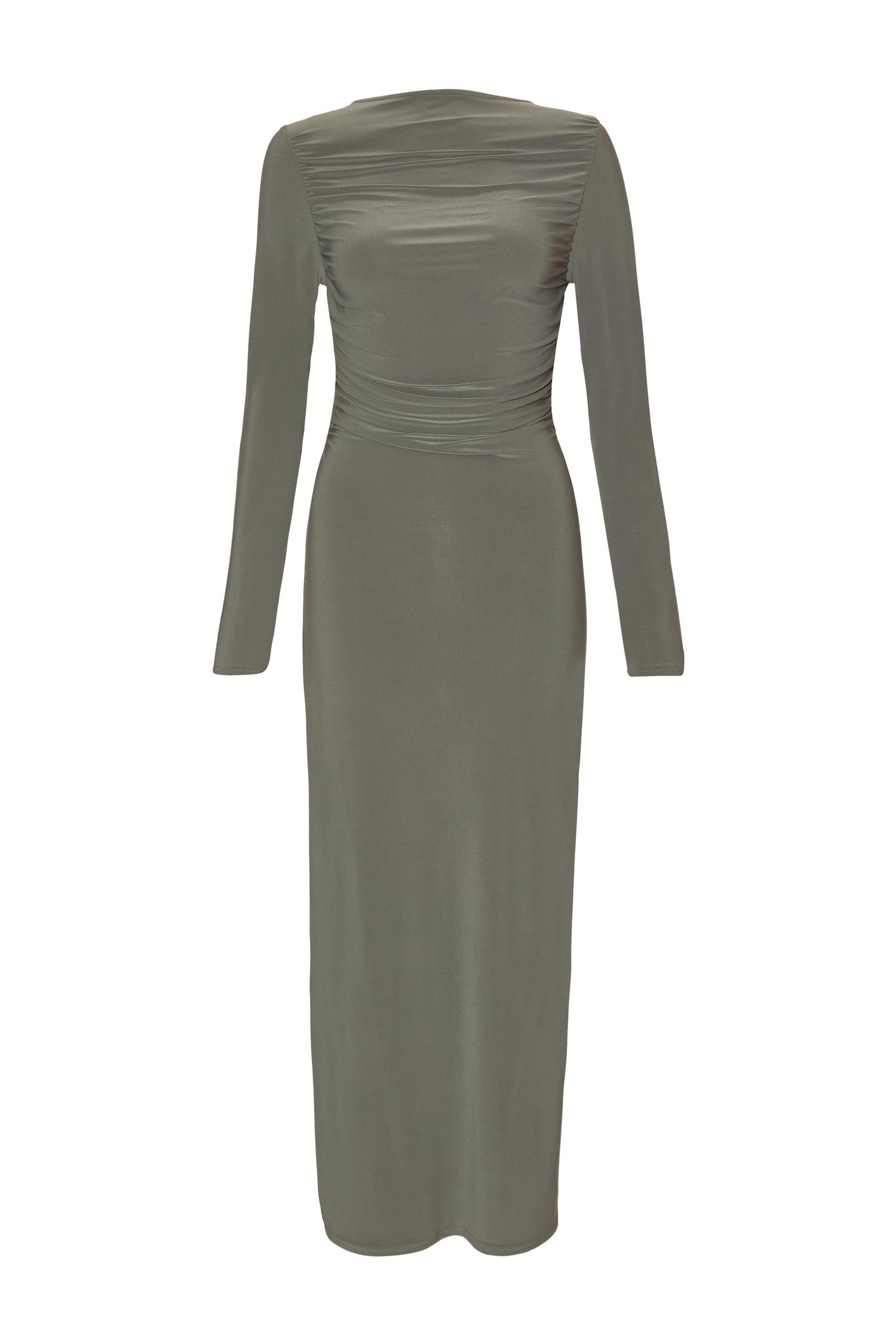 Women's Long Sleeve Midaxi Dress