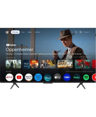 50" Q6 Q-Class QLED 4K UHD HDR Smart TV - Dolby Vision, HDR10+, Google TV - 50Q651G