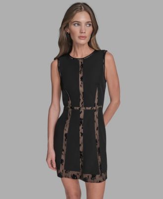 Women's Archive Patchwork A-Line Lace Dress